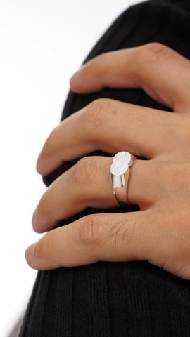 Ring „Lowel“ vergoldet aus Silber