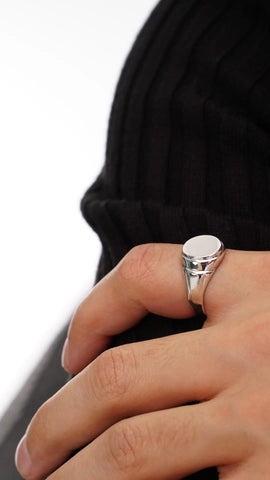 Ring „Dean“ vergoldet aus Silber