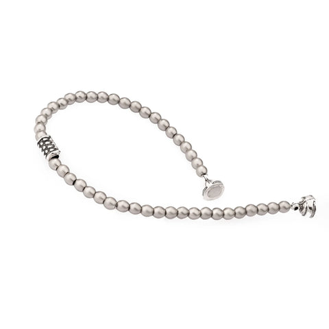 Armband „Nova“ mit grauem Naturstein